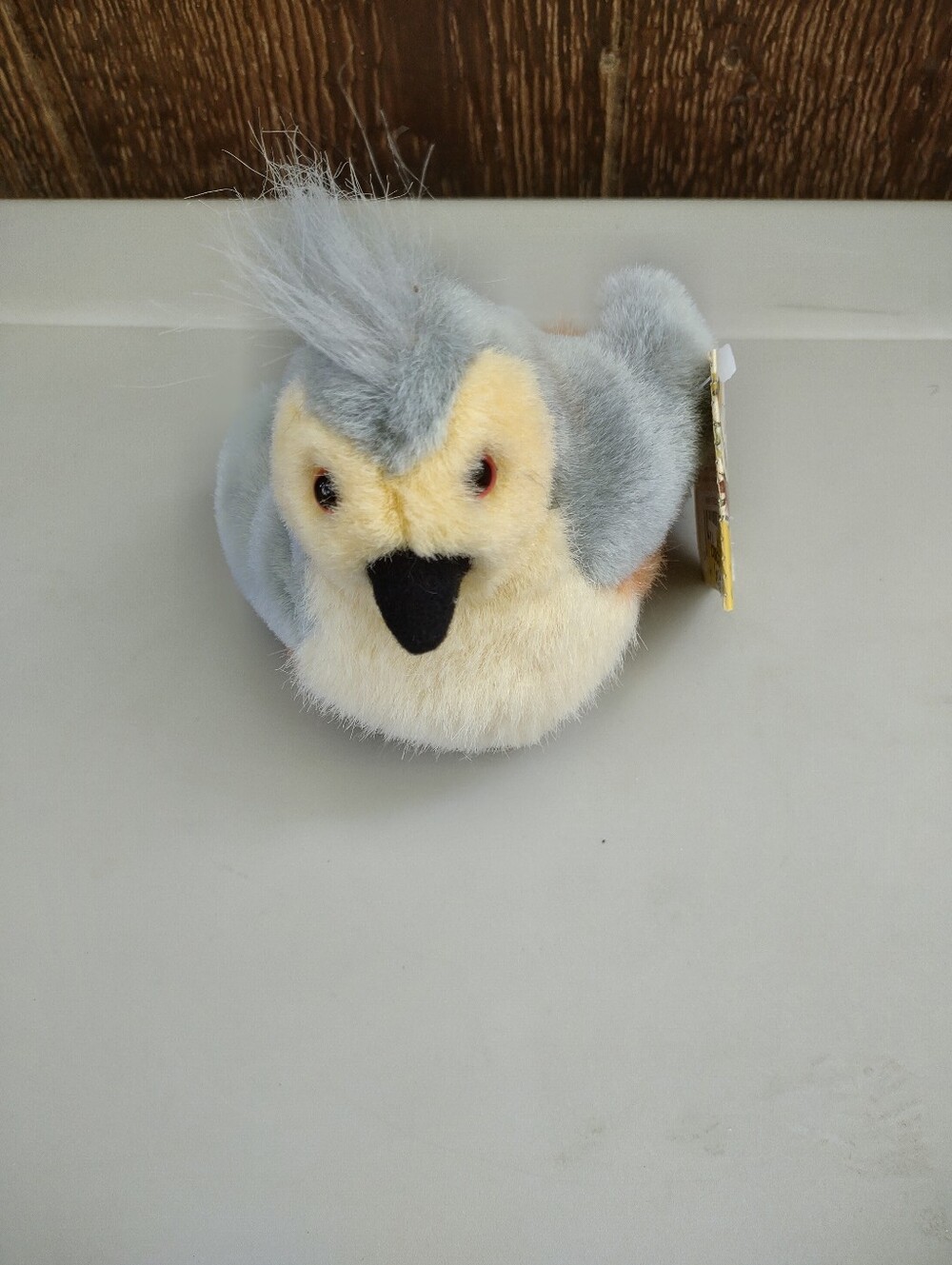 Wild Republic Audubon Series Tufted Titmouse Soft Bird Sound Singing Toy